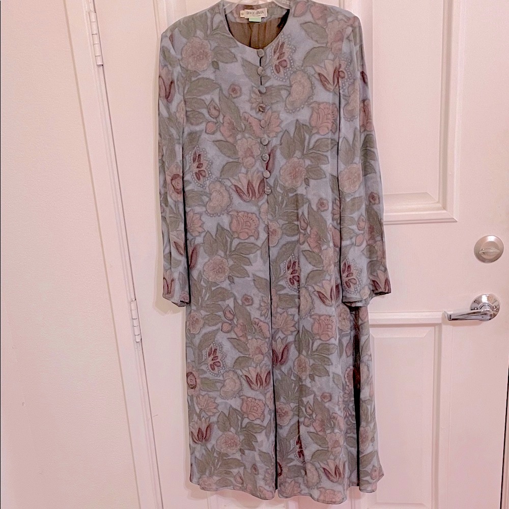 Giorgio Armani Silk 
Midi Dress Sz 4